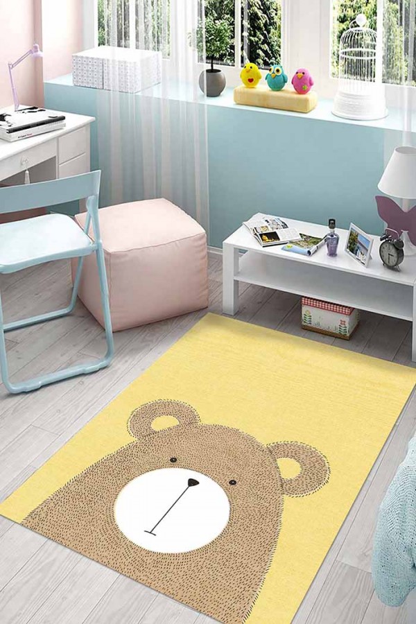 Lenora Pamuk Tabanlı Yıkanabilen Kaydırmaz Antibakteriyel Şönil Çocuk Halısı Lenora Pamuk Tabanlı Yıkanabilen Kaydırmaz Antibakteriyel Şönil Çocuk Halısı