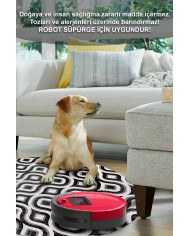 Ferteb Pamuk Tabanlı Yıkanabilen Kaydırmaz Antibakteriyel Şönil Yuvarlak Halı