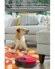 Helin Pamuk Tabanlı Yıkanabilen Kaydırmaz Antibakteriyel Şönil Yuvarlak Halı