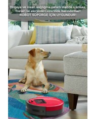 Squi Pamuk Tabanlı Yıkanabilen Kaydırmaz Antibakteriyel Şönil Yuvarlak Halı