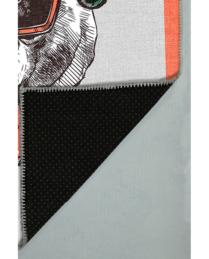 Willow Pamuk Tabanlı Yıkanabilen Kaydırmaz Antibakteriyel Şönil Çocuk Halısı