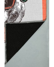 Willow Pamuk Tabanlı Yıkanabilen Kaydırmaz Antibakteriyel Şönil Çocuk Halısı