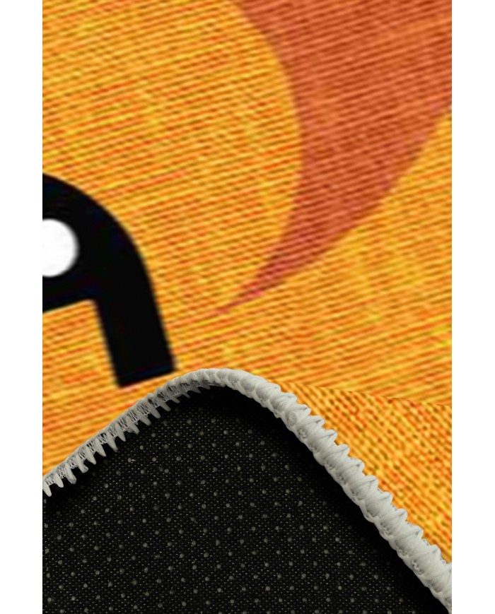 Ellie Pamuk Tabanlı Yıkanabilen Kaydırmaz Antibakteriyel Şönil Çocuk Halısı