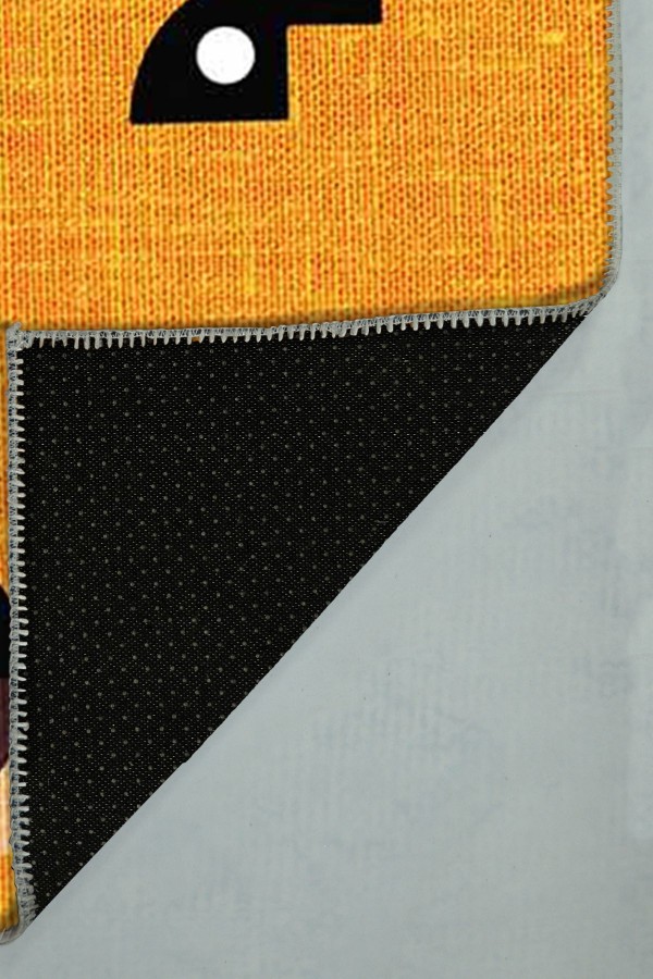 Ellie Pamuk Tabanlı Yıkanabilen Kaydırmaz Antibakteriyel Şönil Çocuk Halısı