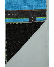 Darlene Pamuk Tabanlı Yıkanabilen Kaydırmaz Antibakteriyel Şönil Çocuk Halısı