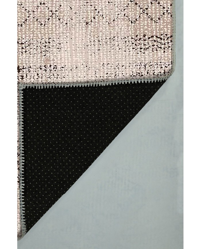 Somerox Pamuk Tabanlı Yıkanabilen Kaydırmaz Antibakteriyel Şönil Salon Halısı