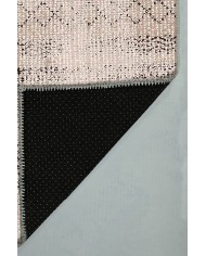 Somerox Pamuk Tabanlı Yıkanabilen Kaydırmaz Antibakteriyel Şönil Salon Halısı