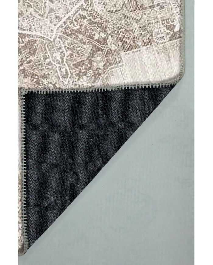 Pargax Pamuk Tabanlı Yıkanabilen Kaydırmaz Antibakteriyel Şönil Salon Halısı