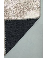 Pargax Pamuk Tabanlı Yıkanabilen Kaydırmaz Antibakteriyel Şönil Salon Halısı