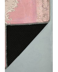 Lix Pamuk Tabanlı Yıkanabilen Kaydırmaz Antibakteriyel Şönil Salon Halısı