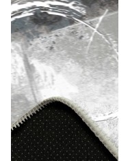 Kenyon Desenli Pamuk Tabanlı Yıkanabilen Kaydırmaz Antibakteriyel Şönil Salon Halısı