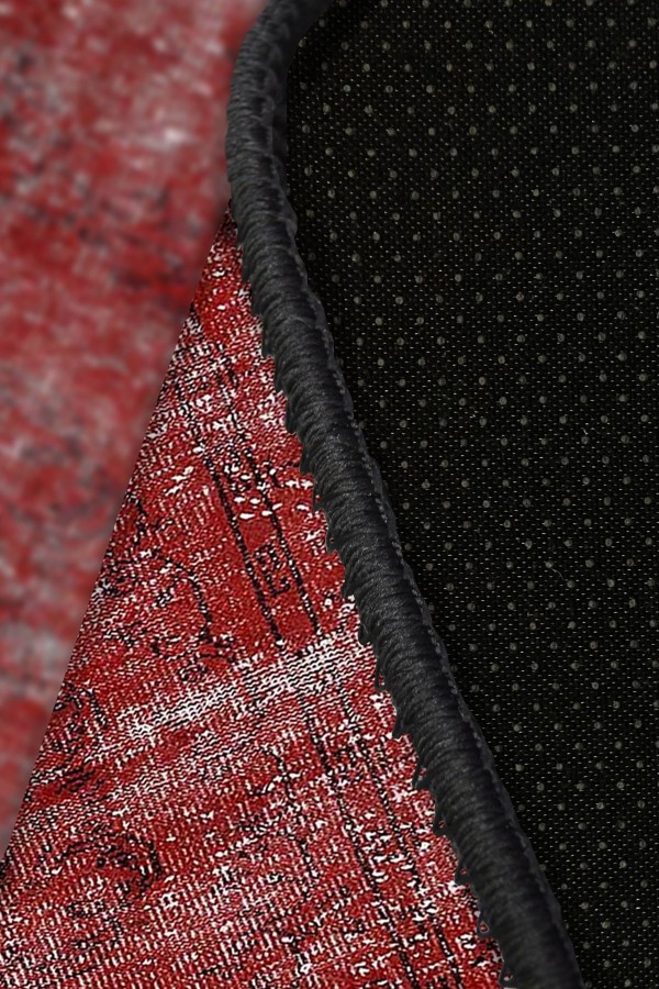 Labalel Pamuk Tabanlı Yıkanabilen Kaydırmaz Antibakteriyel Şönil Salon Halısı