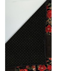 Hope Patchwork Desenli Pamuk Tabanlı Yıkanabilen Kaydırmaz Antibakteriyel Şönil Salon Halısı