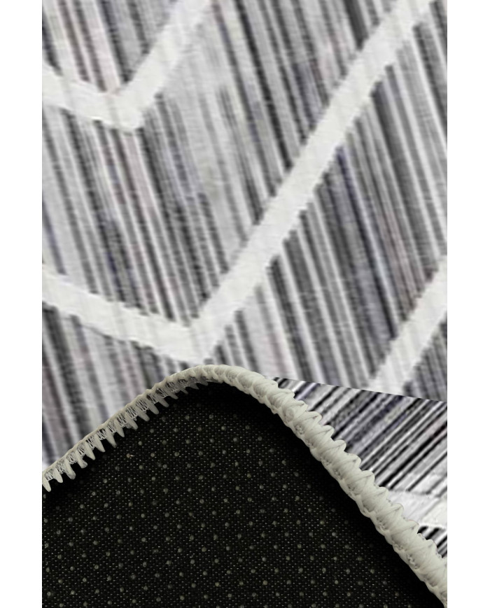 Geillo Pamuk Tabanlı Yıkanabilen Kaydırmaz Antibakteriyel Şönil Salon Halısı