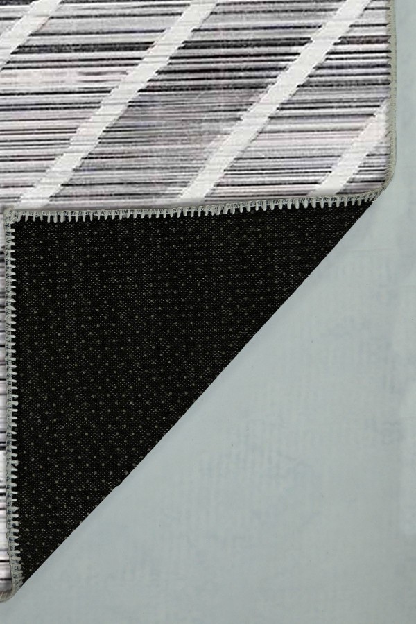 Geillo Pamuk Tabanlı Yıkanabilen Kaydırmaz Antibakteriyel Şönil Salon Halısı