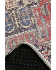 Eden Pamuk Tabanlı Yıkanabilen Kaydırmaz Antibakteriyel Şönil Salon Halısı