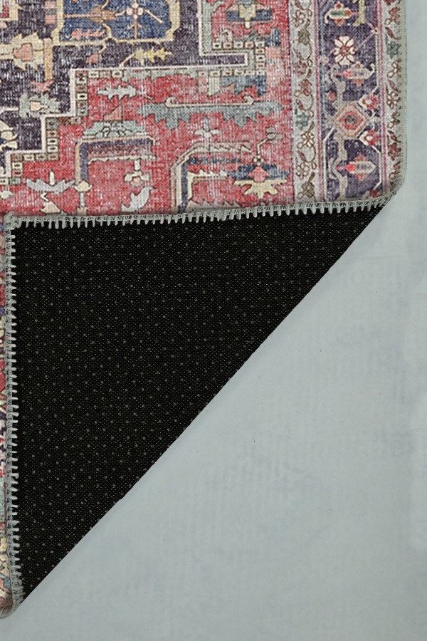 Eden Pamuk Tabanlı Yıkanabilen Kaydırmaz Antibakteriyel Şönil Salon Halısı