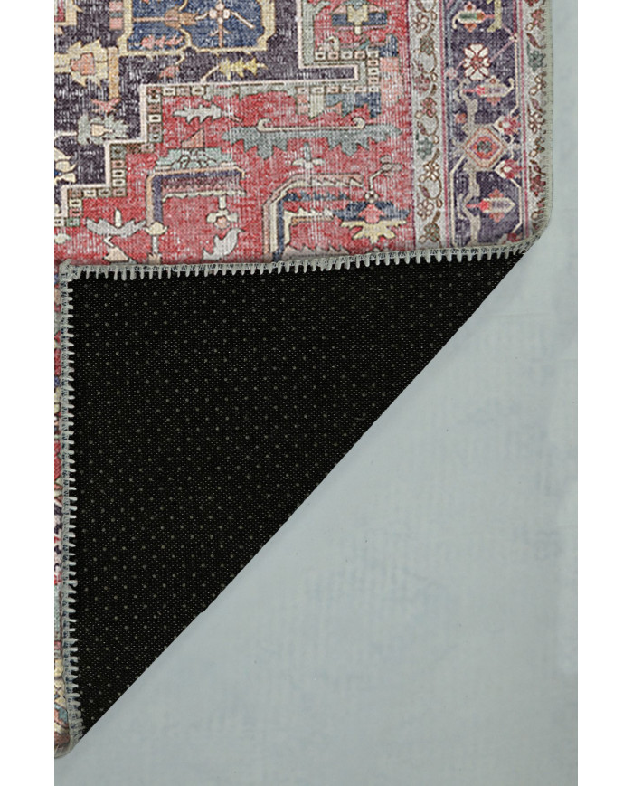 Eden Pamuk Tabanlı Yıkanabilen Kaydırmaz Antibakteriyel Şönil Salon Halısı