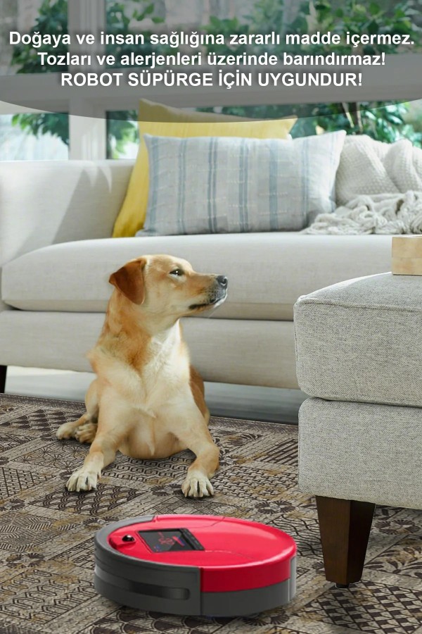 Abigail Desenli Pamuk Tabanlı Yıkanabilen Kaymaz Antibakteriyel Şönil Salon Halısı