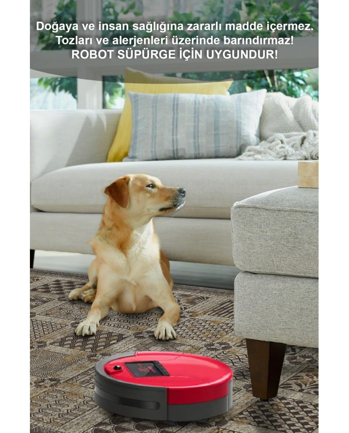 Abigail Desenli Pamuk Tabanlı Yıkanabilen Kaymaz Antibakteriyel Şönil Salon Halısı