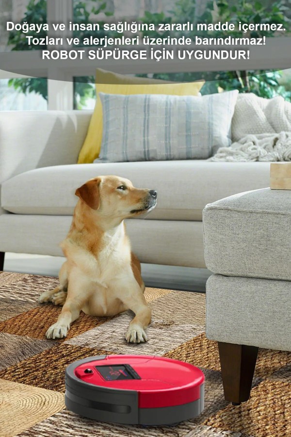 Aditya Desenli Pamuk Tabanlı Yıkanabilen Kaymaz Antibakteriyel Şönil Salon Halısı