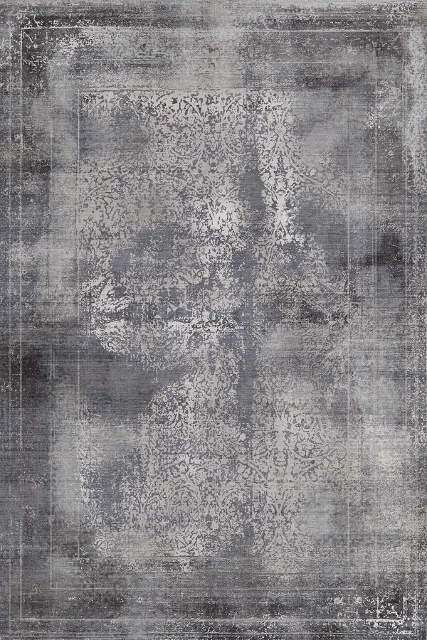 Adnel Desenli Pamuk Tabanlı Yıkanabilen Kaymaz Antibakteriyel Şönil Salon Halısı