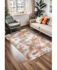 Marie Kadife Yıkanabilir Kaymaz Pamuk Tabanlı Antibakteriyel Salon Halısı