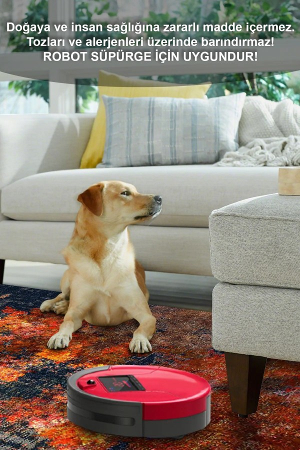 Ayris Desenli Pamuk Tabanlı Yıkanabilen Kaymaz Antibakteriyel Şönil Salon Halısı