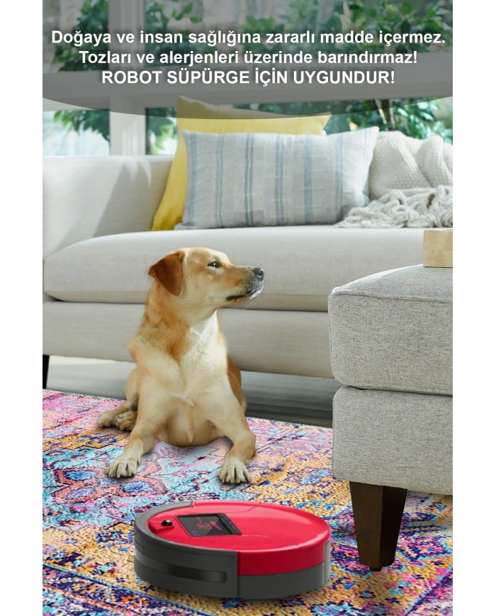 Begon Desenli Pamuk Tabanlı Yıkanabilen Kaymaz Antibakteriyel Şönil Salon Halısı