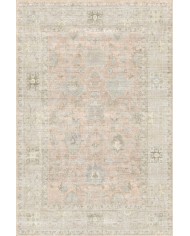 Carme Desenli Pamuk Tabanlı Yıkanabilen Kaymaz Antibakteriyel Şönil Salon Halısı