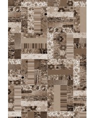 Chana Desenli Pamuk Tabanlı Yıkanabilen Kaymaz Antibakteriyel Şönil Salon Halısı