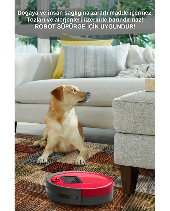 Daniela Desenli Pamuk Tabanlı Yıkanabilen Kaydırmaz Antibakteriyel Şönil Salon Halısı