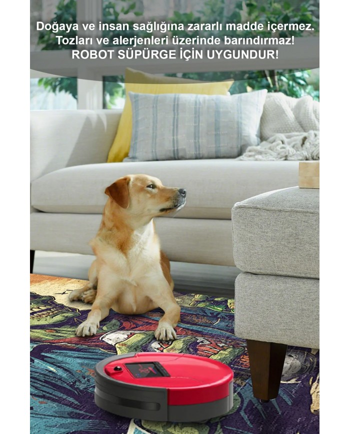 Deceta Şönil Gamer Halısı Pamuk Tabanlı Yıkanabilen Kaymaz Genç Odası Oyuncu Gaming Halısı