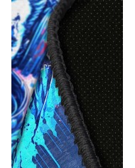 Alcohol Şönil Gamer Halısı Pamuk Tabanlı Yıkanabilen Kaymaz Genç Odası Oyuncu Gaming Halısı