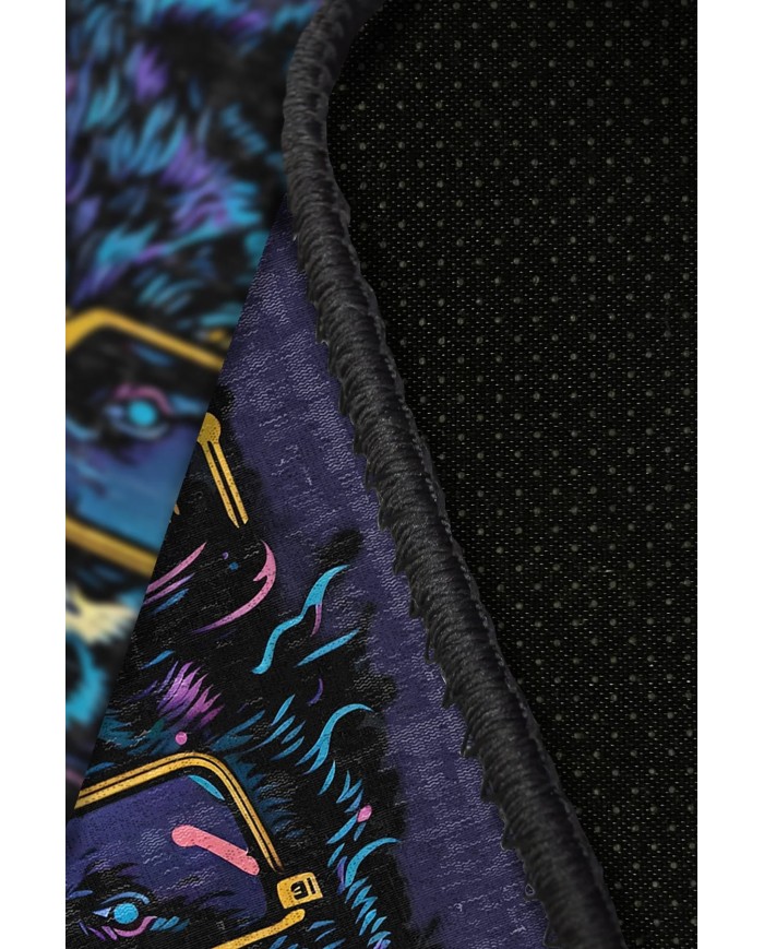 Captain Şönil Gamer Halısı Pamuk Tabanlı Yıkanabilen Kaymaz Genç Odası Oyuncu Gaming Halısı