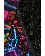 Console Şönil Gamer Halısı Pamuk Tabanlı Yıkanabilen Kaymaz Genç Odası Oyuncu Gaming Halısı