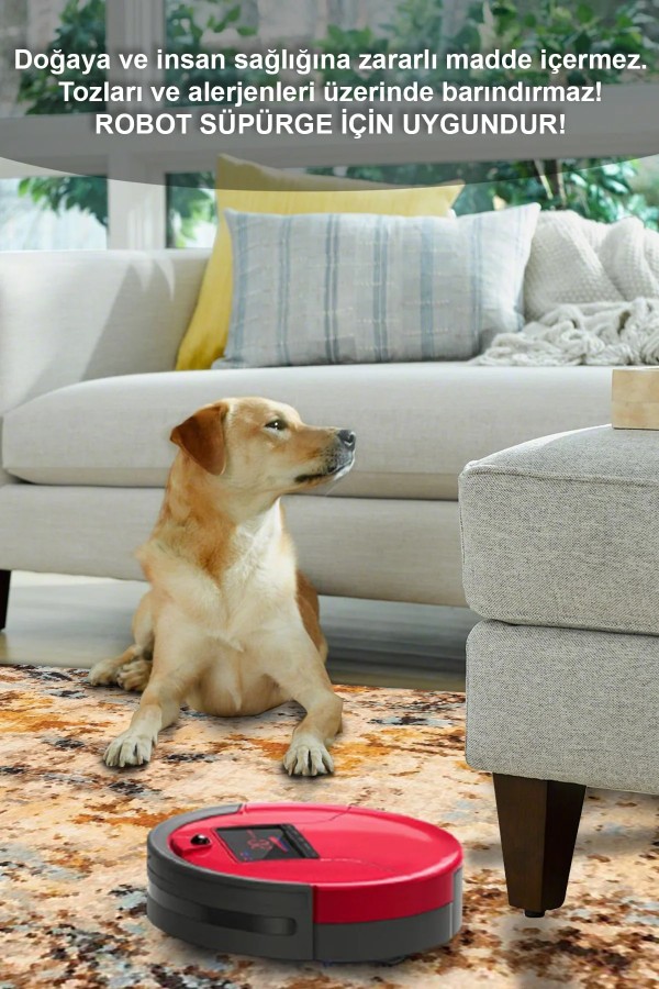 Dimitri Desenli Pamuk Tabanlı Yıkanabilen Kaymaz Antibakteriyel Şönil Salon Halısı