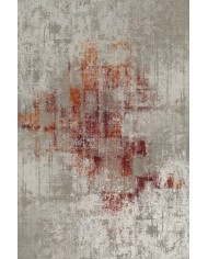 Erin  Desenli Pamuk Tabanlı Yıkanabilen Kaymaz Antibakteriyel Şönil Salon Halısı