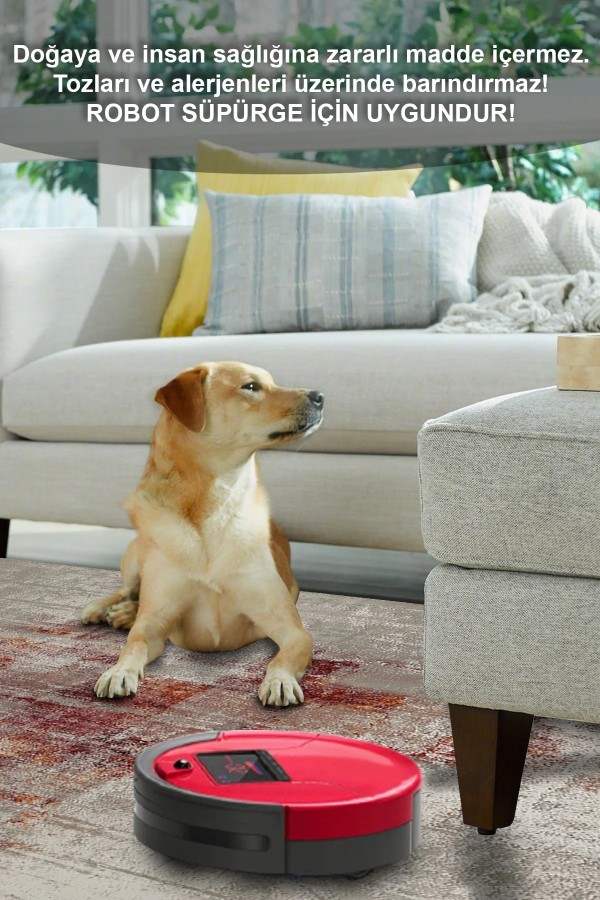 Erin  Desenli Pamuk Tabanlı Yıkanabilen Kaymaz Antibakteriyel Şönil Salon Halısı