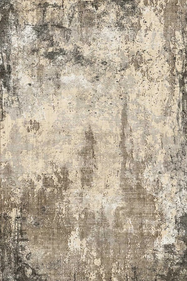 Gavin  Desenli Pamuk Tabanlı Yıkanabilen Kaymaz Antibakteriyel Şönil Salon Halısı