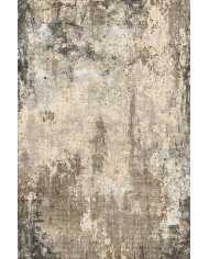 Gavin  Desenli Pamuk Tabanlı Yıkanabilen Kaymaz Antibakteriyel Şönil Salon Halısı