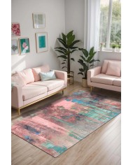 Starz Kadife Yıkanabilir Kaymaz Pamuk Tabanlı Antibakteriyel Salon Halısı