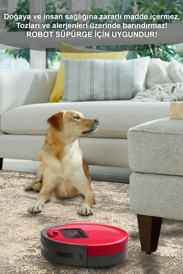 Gavin  Desenli Pamuk Tabanlı Yıkanabilen Kaymaz Antibakteriyel Şönil Salon Halısı