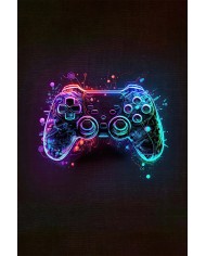 Funspot Şönil Gamer Halısı Pamuk Tabanlı Yıkanabilen Kaymaz Genç Odası Oyuncu Gaming Halısı