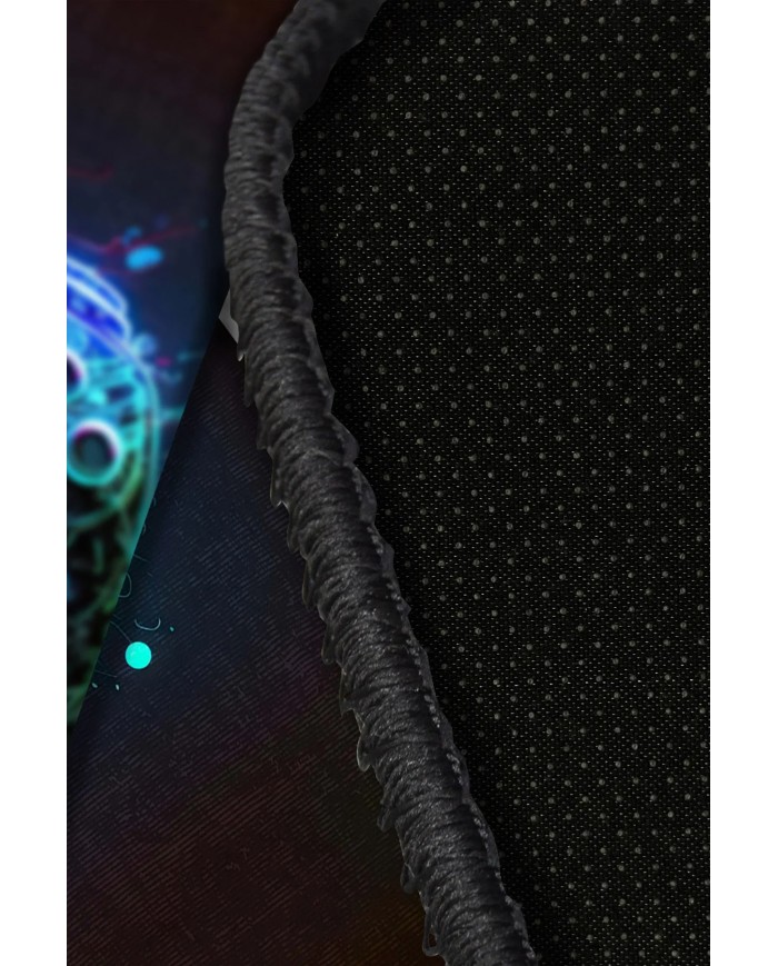 Funspot Şönil Gamer Halısı Pamuk Tabanlı Yıkanabilen Kaymaz Genç Odası Oyuncu Gaming Halısı