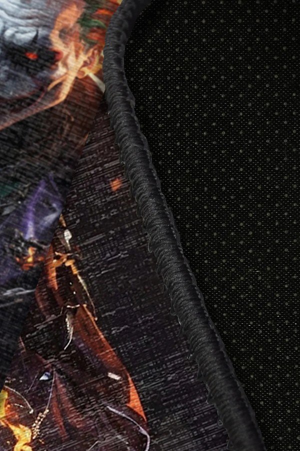 Funster Şönil Gamer Halısı Pamuk Tabanlı Yıkanabilen Kaymaz Genç Odası Oyuncu Gaming Halısı