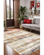 Zane Kadife Yıkanabilir Kaymaz Pamuk Tabanlı Antibakteriyel Salon Halısı