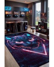 Head Şönil Gamer Halısı Pamuk Tabanlı Yıkanabilen Kaymaz Genç Odası Oyuncu Gaming Halısı