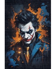 Joker Şönil Gamer Halısı Pamuk Tabanlı Yıkanabilen Kaymaz Genç Odası Oyuncu Gaming Halısı