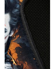 Joker Şönil Gamer Halısı Pamuk Tabanlı Yıkanabilen Kaymaz Genç Odası Oyuncu Gaming Halısı